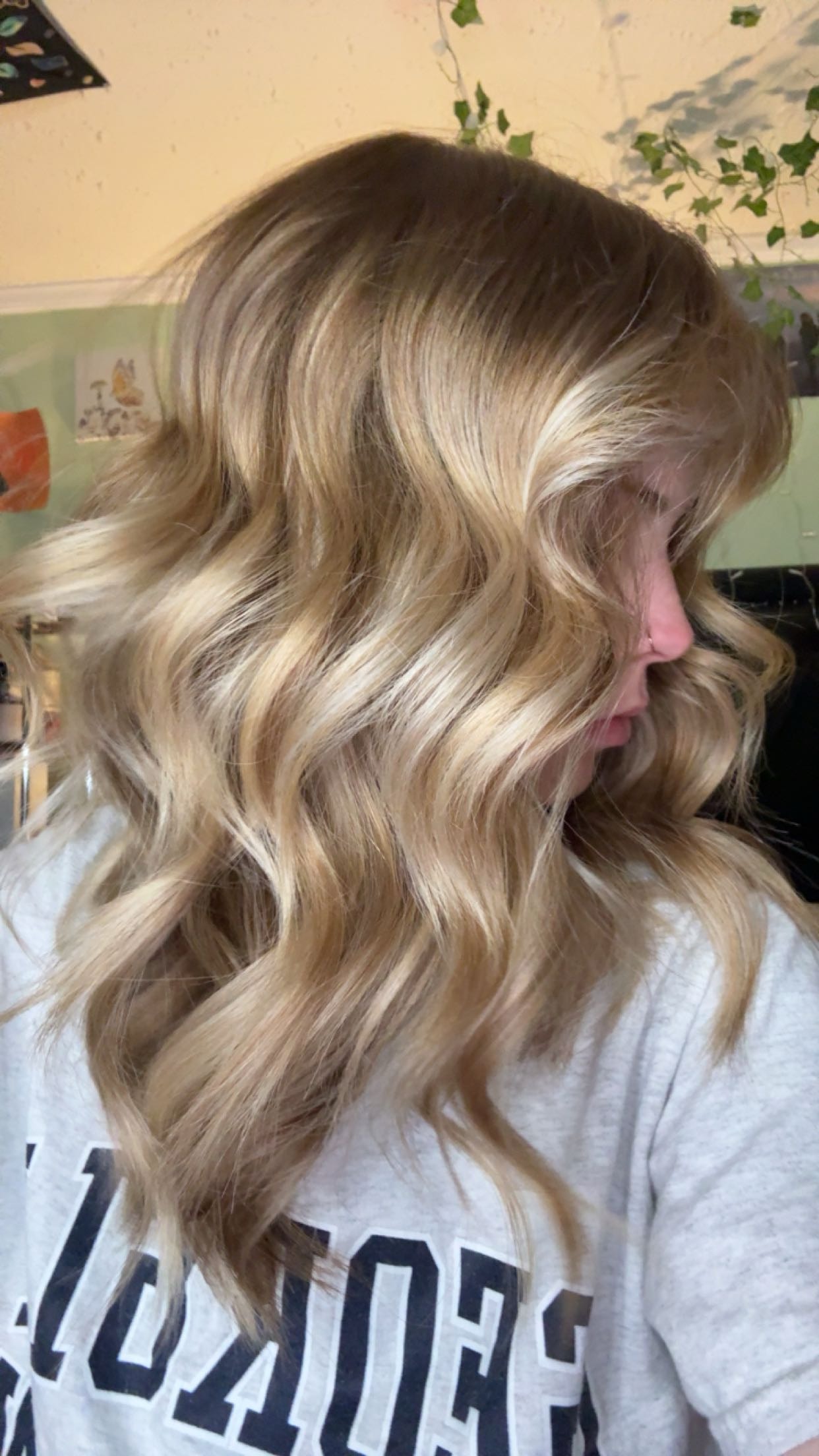 Blonde color result