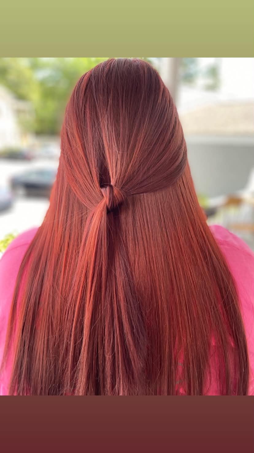 All-over color result
