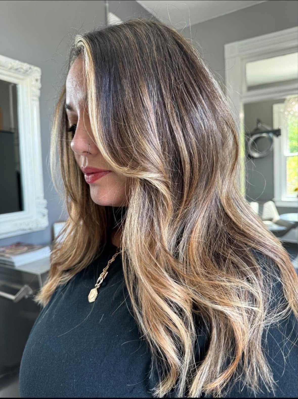 Color transformation before and after