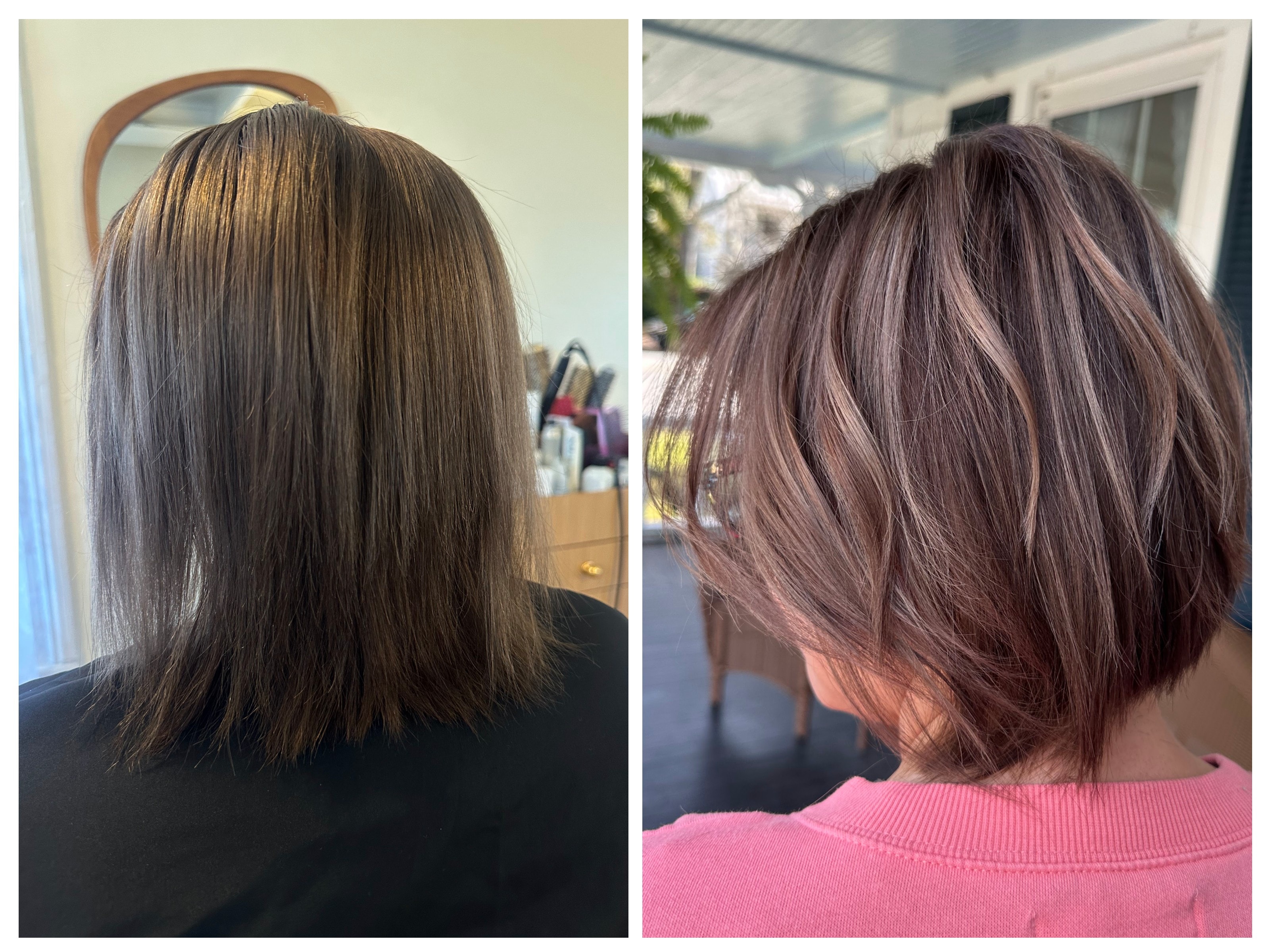 Simple cut before and after