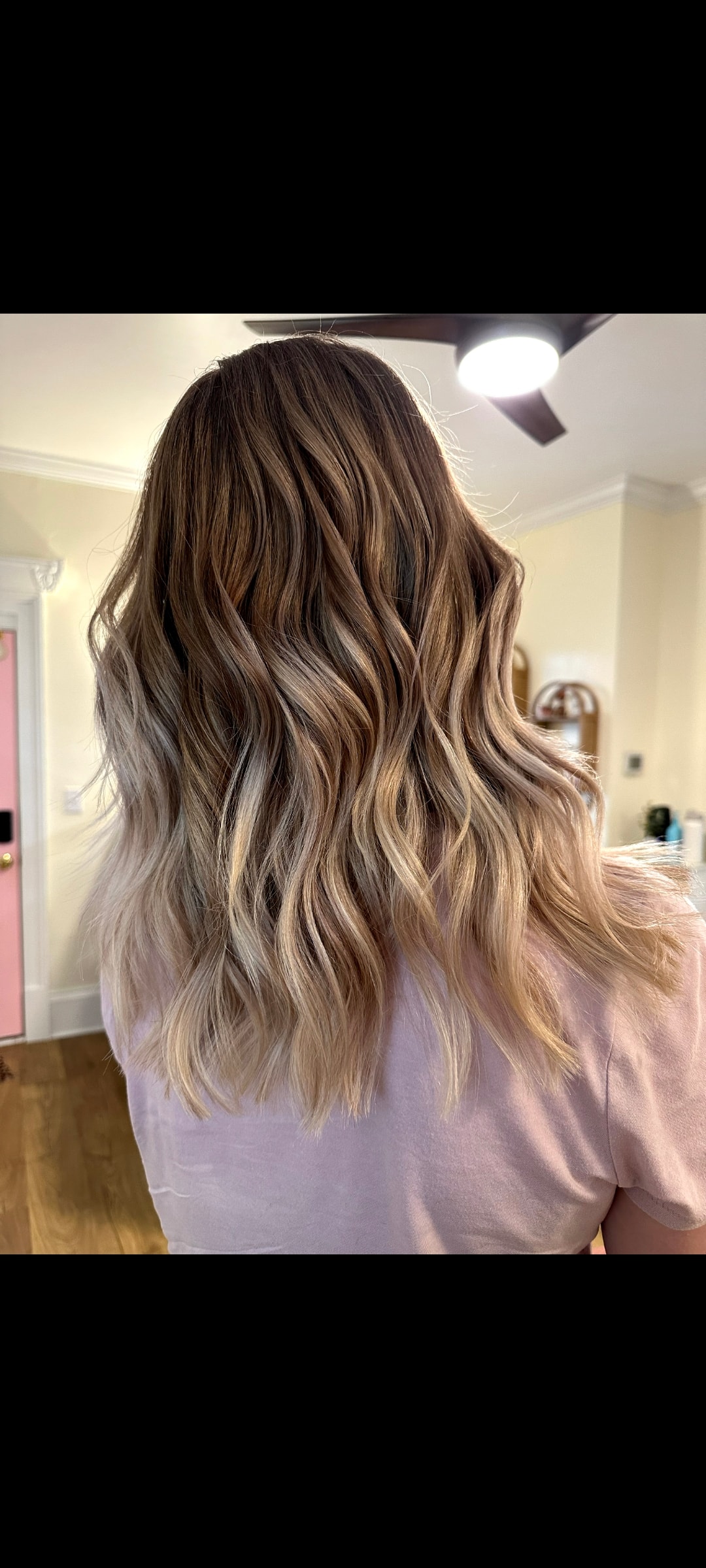 Blonde hair result by Tiffany