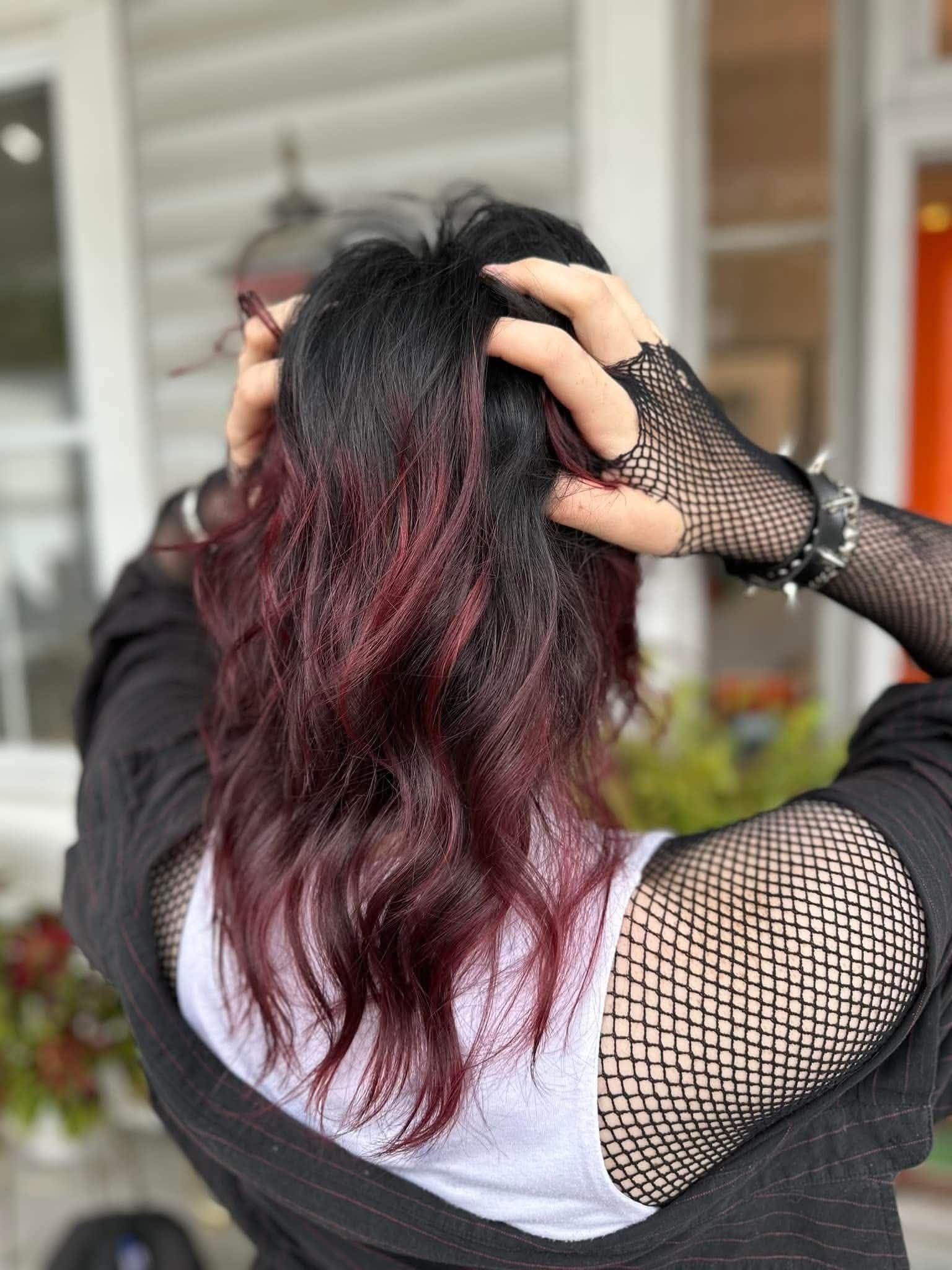 Hair color result
