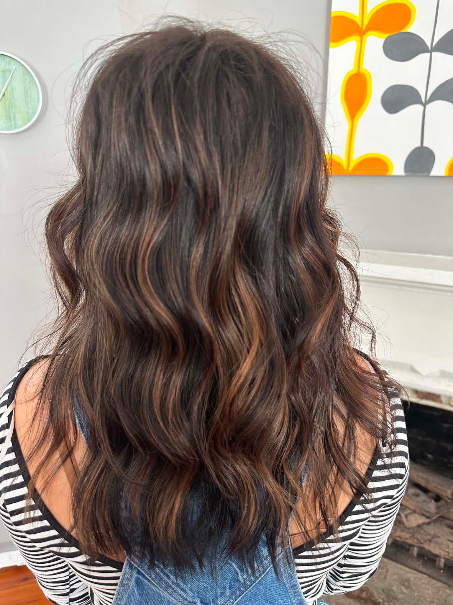 Dark color result