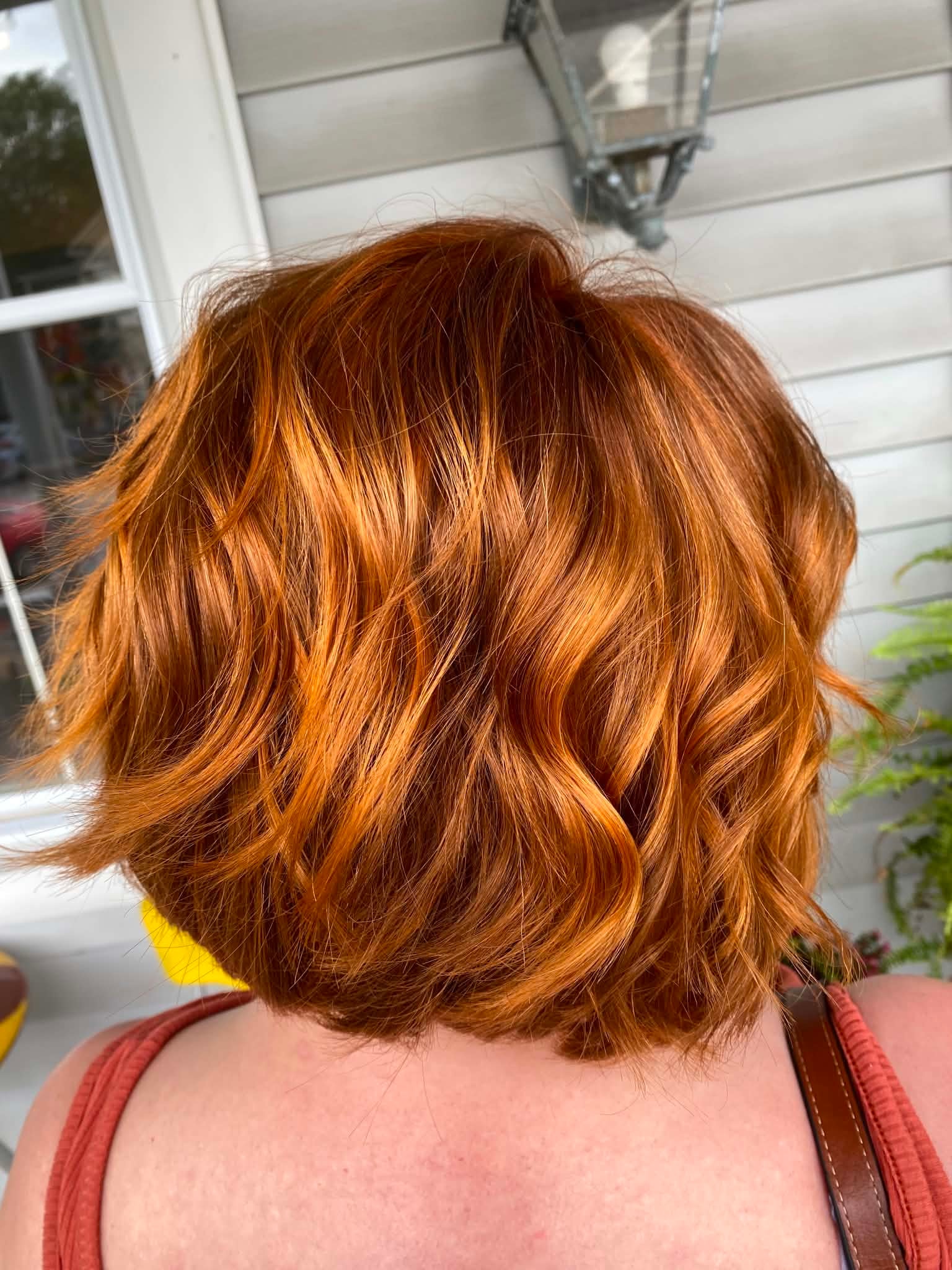 Ginger copper color result