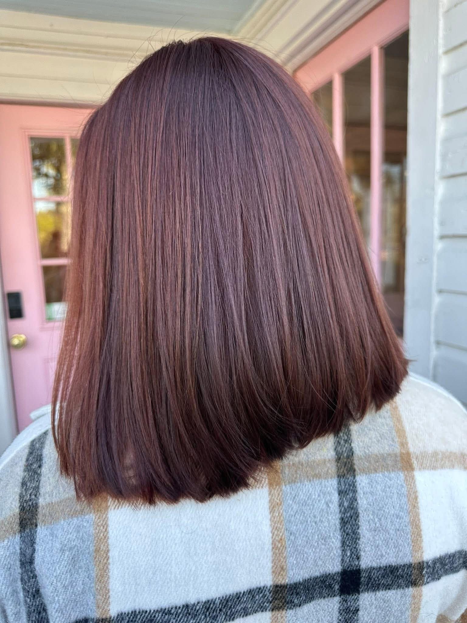 Hair color result