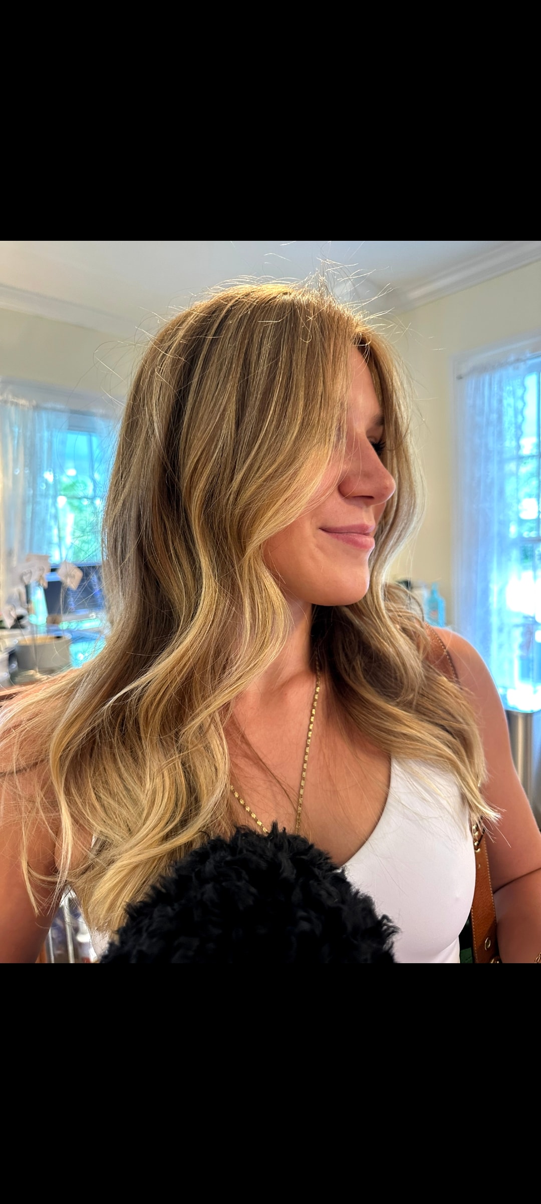 Partial blonde result by Tiffany